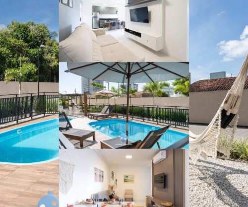 Apartamentos completos a 15min BETO CARREIRO com WI-FI CHURRASQUEIRA em CONDOMÍNIO com PISCINA portaria 24h Ideal para família
