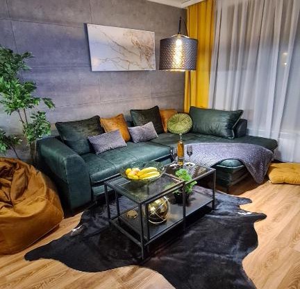 Apartmanica Double room apartment 101-12, with AC, big terrace, St Ivan Rilski 4 star SPA Resort, Bansko