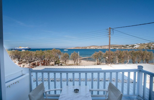 Apartment In A Hotel 'Livadia Apt A Paros' with Sea View, Wi-Fi and Air Conditioning