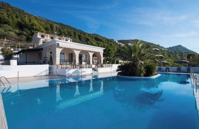 Apartment in a Hotel 'Sunset Premium Studio 9' with Sea View, Shared Pool, & Wi-Fi