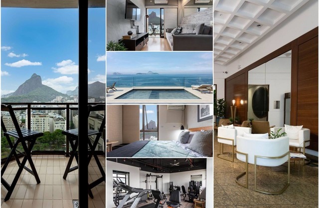 Apartment In Rio De Janeiro With Kitchen, Air Conditioner, Internet