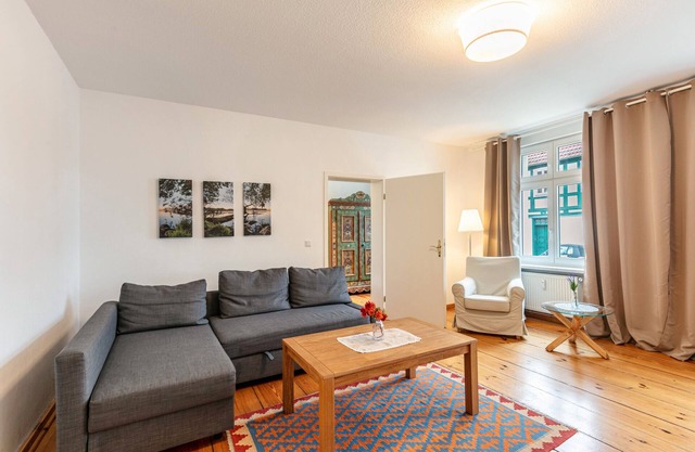 Apartment 'Traumhafte Fewo Im Herzen Templins' with Shared Terrace, Shared Garden and Wi-Fi