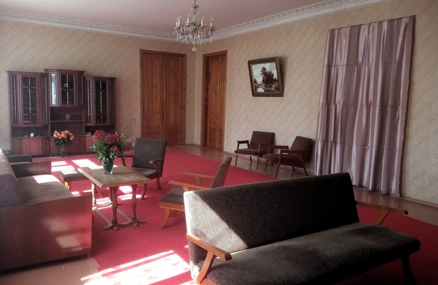 apartment with three bedrooms and living room