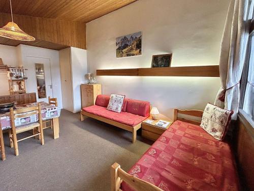 Appartement 2 pièces+alcôve, 4 couchages, parking, Megève - FR-1-597-27