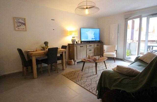 Appartement Cozy 3P avec Balcon Sud, Garage et Proche Golf - Montauban-de-Luchon - FR-1-313-227
