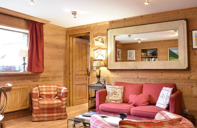 Appartement cosy avec cheminée, terrasse et parking, proche pistes et commerces - Méribel - FR-1-180-552