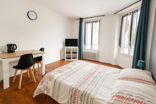 Appartement M4- Centre ville Meaux-Gare-Disney