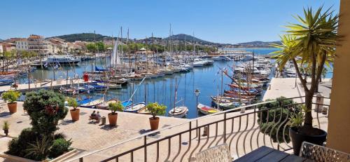 Appartement Port avec vue Mer juste devant les Bateaux