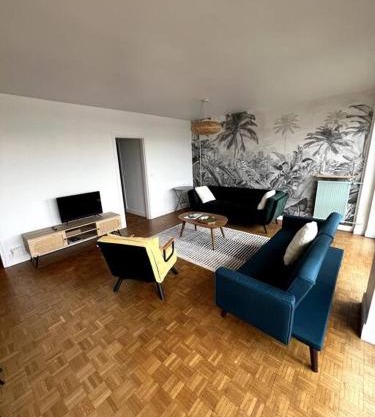 Appartement spacieux à 5 min de Paris