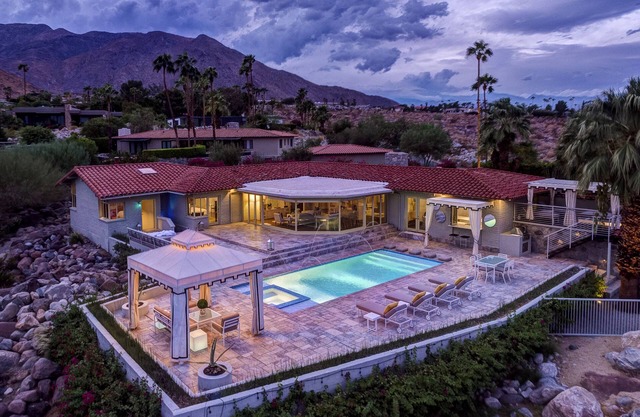 Architectural Digest Featured Estate Offers Movie Nights Under The Desert Stars!
