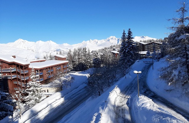 Arcs 1800, Vogel building, Mont-Blanc view, 200m from slopes and shops