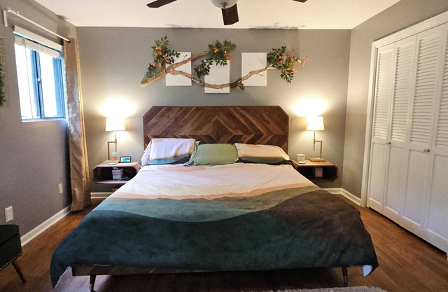Artistic 70s house will make you feel nostalgic with all the modern comforts.