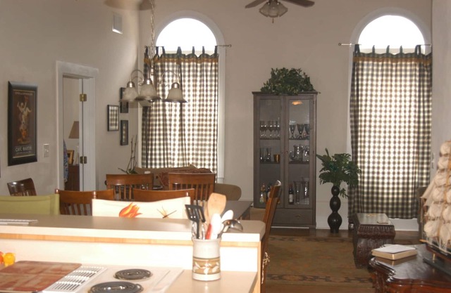 Attic apartment in historic building