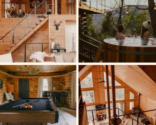 Award-winning A-frame Chalet W Cedar Tub & Views