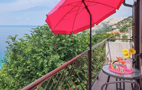Awesome Apartment In Stara Baska With House Sea View
