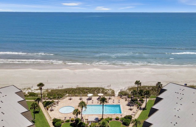 B207 The Coquina Condos: Oceanfront Condo w/Private Beach and Pool