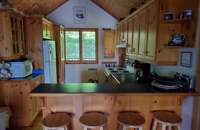 Bala Park Island Cottage on Lake Muskoka with private 100 ft waterfront lot.
