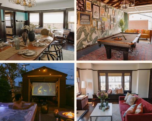 Balboa Mansion, Spacious 6br W Hot Tub & Backyard