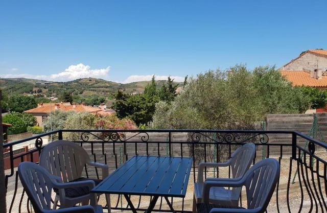 Banyuls vu d'en haut : appartement T3 spacieux