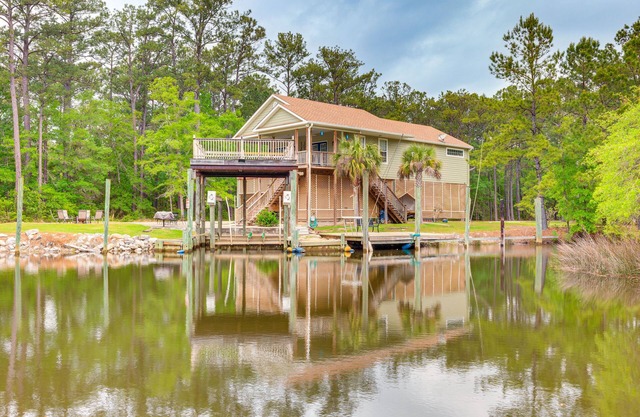 Bayou La Batre Stilted House on Snake Bayou!