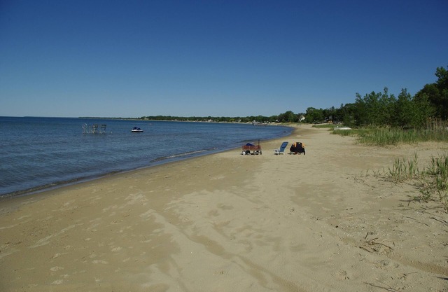 Beach front home with spectacular sunsets and a wonderful sugar sand beach