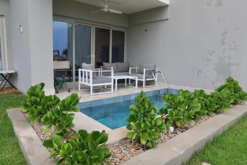 Beachfront apartment