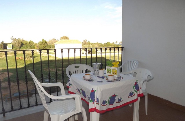 Beachfront Apartment with Pool, Jacuzzi, and Garden - 2 Bedrooms