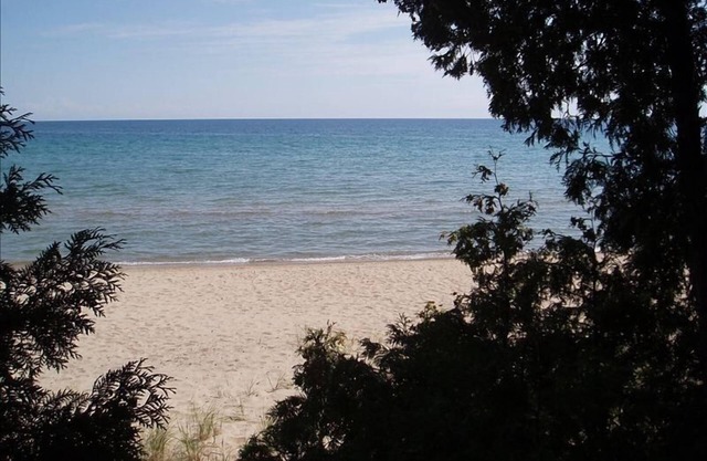 Beachfront Cottage on Lake Michigan