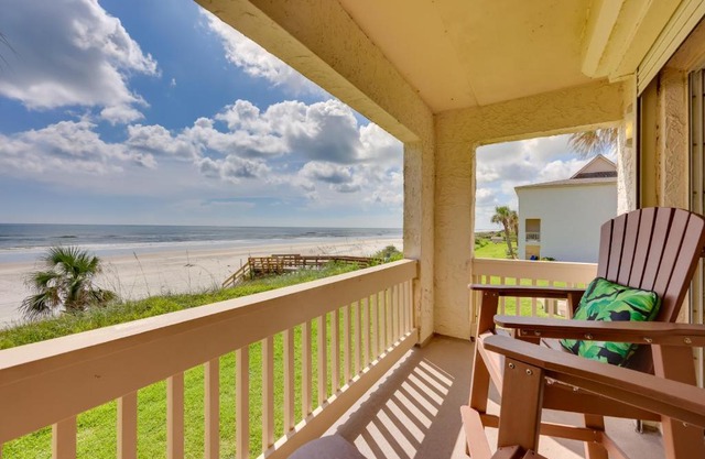 Beachfront St Augustine Condo with Pool Access