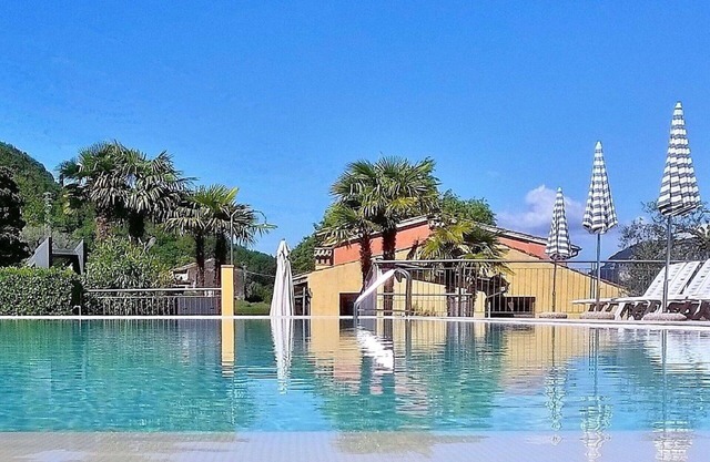 Beautiful apartment for 4 people with A/C, pool, WIFI, TV, patio, panoramic view and parking