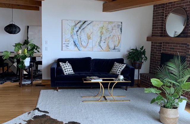 Beautiful Funky Post and Beam with Amazing Deck and Views