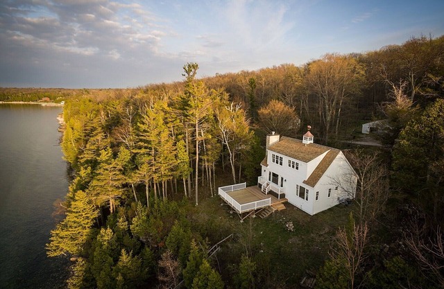 Beautiful Home with specatcular views of Garrett Bay and Gills Rock!