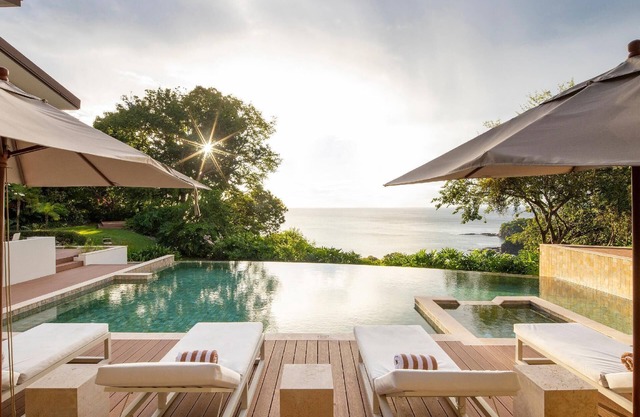 Beautiful sunset ocean views, two pools, great for families, private beach club, personal concierge