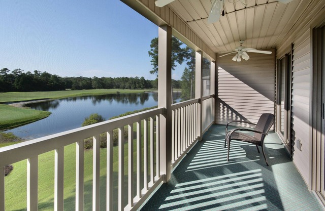Beautiful updated 2 bd condo on True Blue golf course. Minutes to everything!