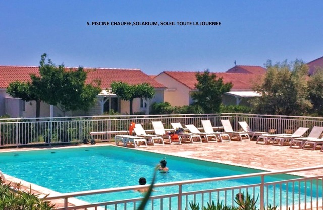 Beautiful villa* 3bed.-150m beach-clim-piscIne.chauffée-private garden in PRUNETE
