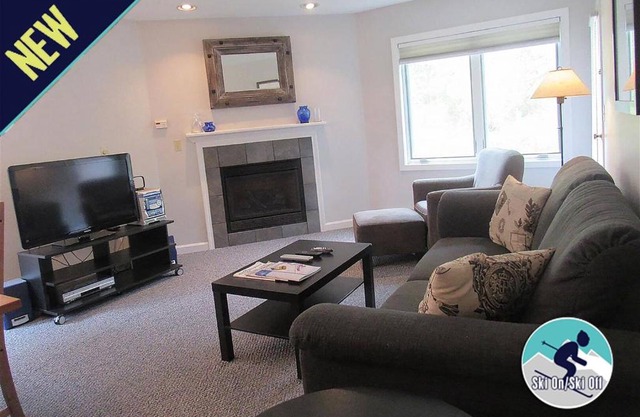 Beautifully decorated 3 bedroom condo nestled Slopeside on Pico Mountain Ski-in Ski-out G101