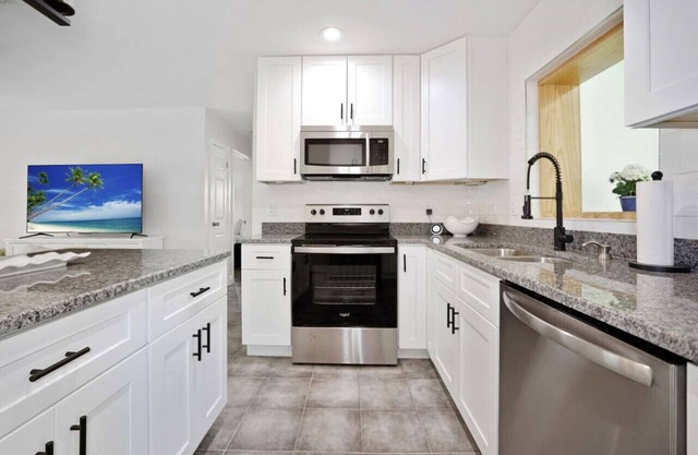 Beautifully renovated 3BR 2BA.