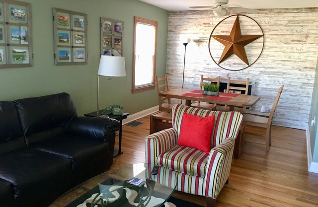 Beautifully renovated home with charm! Sleeps 7. Located close to EVERYTHING!