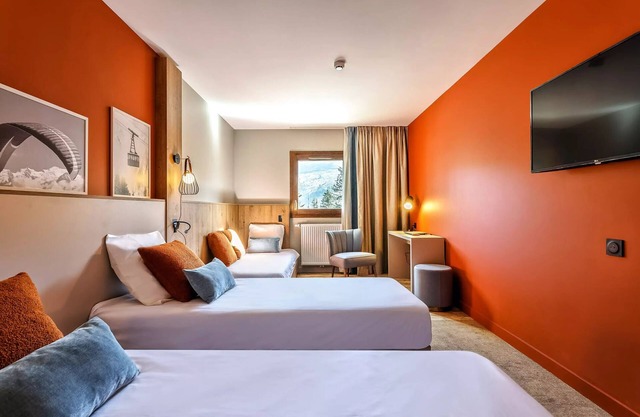 Belambra Clubs Flaine Panorama - All inclusive - Premium 2 Bedroom Apartment 4 Adults with Balcony and View
