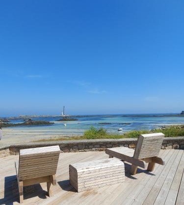Belle maison pour 8 sur la plage de Kervenni