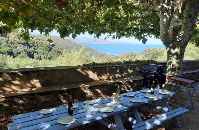 Big Corsican House with great sea view