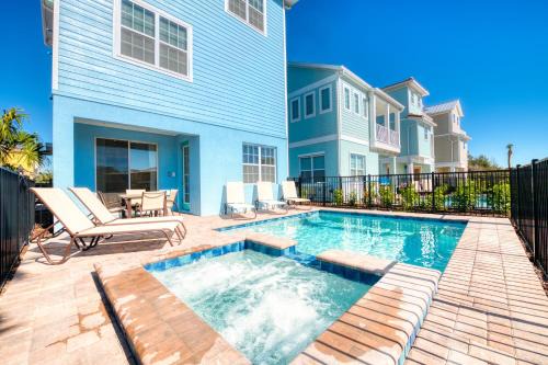 Blue Oasis Cottage With Private Pool Near Disney And Margaritaville Resort & Island H20 Access - 7968Sh