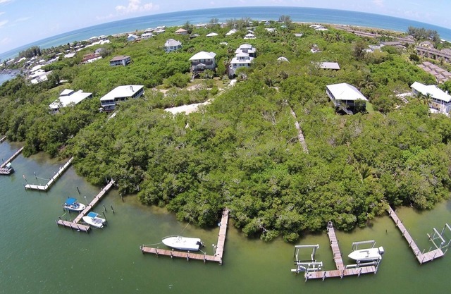 Boat access only rental on private island