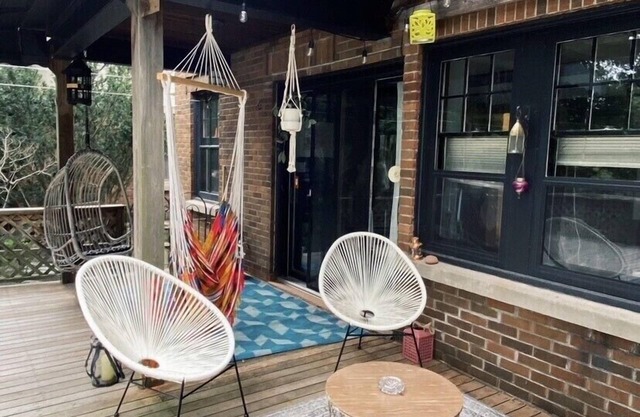 Bohemian Oasis near the sandy shore of Lake Erie