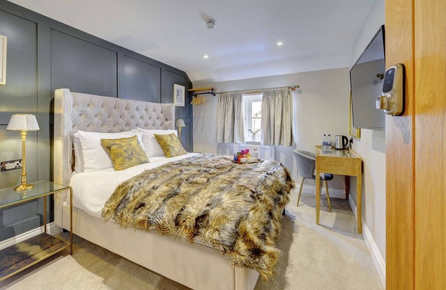 Boutique bedroom within guesthouse