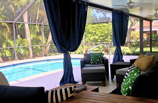 "Boutique Hotel Style" Home is Just Steps From The Fully Recovered Siesta Beach!