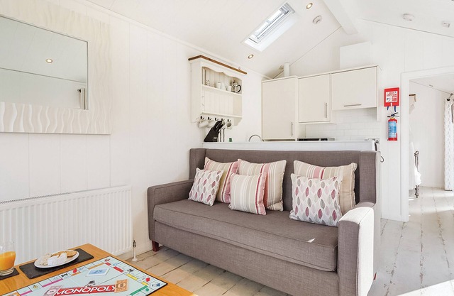 Boutique style beach hut ideal for romantic getaways for all occasions.