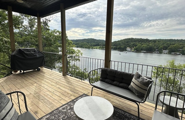 Brand New Custom Home with Decks, Dock, and Water Toys on Amazing Water for Boating