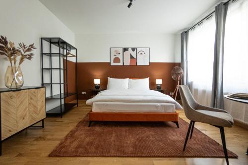 Brand new! Selfcheck-in, King size bed, free Wi-Fi