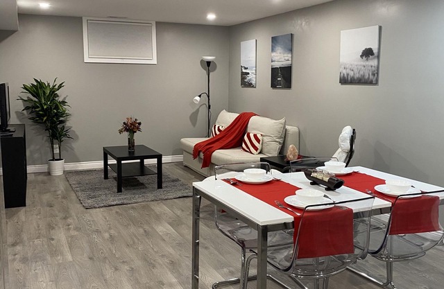 Brand new spacious apartment with private yard/patio